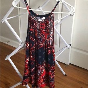 Venus Paisley Pattern Tank Top